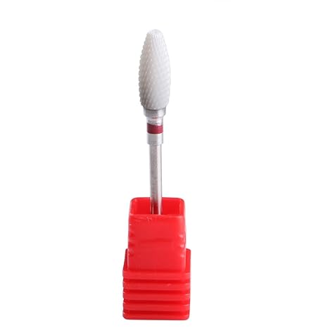 Ceramic Burr Cone Shape for Polishing and Finishing, Dental Lab Bur for Zirconia, Dentures, and PMMA Application
