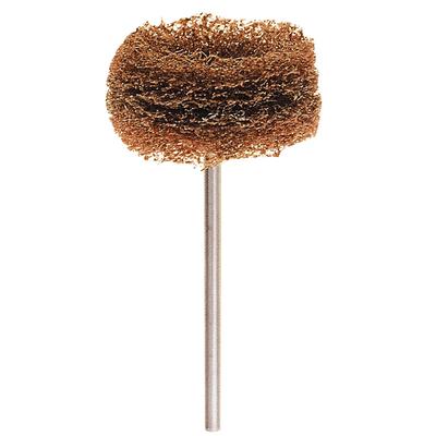 Brush for final buffing and smoothing of PMMA & dentures.