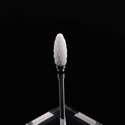 Ceramic Burr Cone Shape for Polishing and Finishing, Dental Lab Bur for Zirconia, Dentures, and PMMA Application