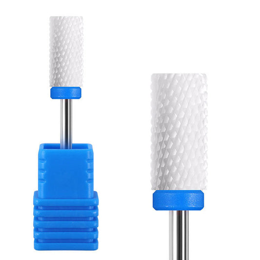 Ceramic Burr Flat Head for Polishing and Finishing, Dental Lab Bur for Zirconia, Dentures, and PMMA Application