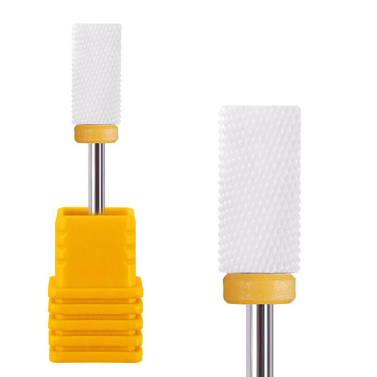 Ceramic Burr Flat Head for Polishing and Finishing, Dental Lab Bur for Zirconia, Dentures, and PMMA Application