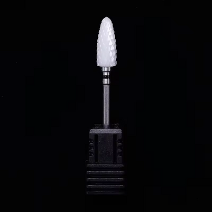 Ceramic Burr Cone Shape for Polishing and Finishing, Dental Lab Bur for Zirconia, Dentures, and PMMA Application